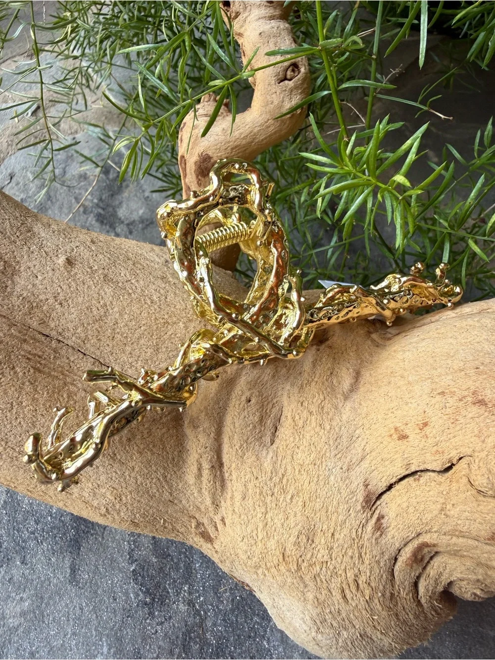 New🌟Free People-Gold Toned Metal Hair Clip